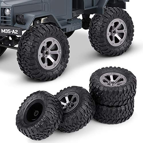 DEWIN 1:10 Crawler Reifen: Gummireifen für RC-Fahrzeuge & Militär-Aktivitäten (4Pcs / Set)