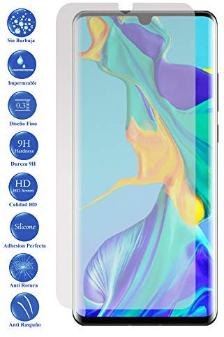 Todotumovil Protector de Pantalla Huawei P30 de Cristal Templado Vidrio 9H para movil