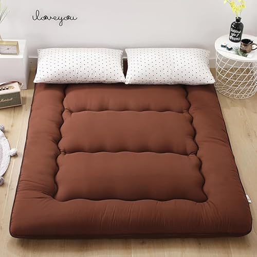 Verdicken Tatami Bodenmatratze Feuchtigkeitsbeständige Warme Faltbare Tatami Matratzenauflage Einzel Doppel Schlafmatte Studenten Wohnheim Futon Matratze,B,120x200cm(47x79inch)