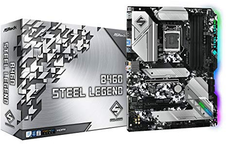 ASRock B460 Steel Legend unterstützt Intel CoreTM Prozessoren (Sockel 1200)