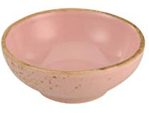 CreaTable, 21974, Serie NATURE COLLECTION, Rosé, 6-teiliges Geschirrset, Sojaschale aus Steinzeug, spülmaschinen-und mikrowellengeeignet, Qualitätsproduktion, rosa