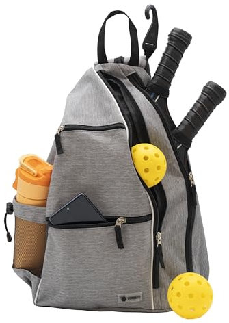 SONDAFIT Pickleball-Tasche | Stilvoller Pickleball-Rucksack für Männer und Frauen – perfekt für Pickleball-Paddel, Bälle, Handy, Wasserflasche und andere wichtige Dinge
