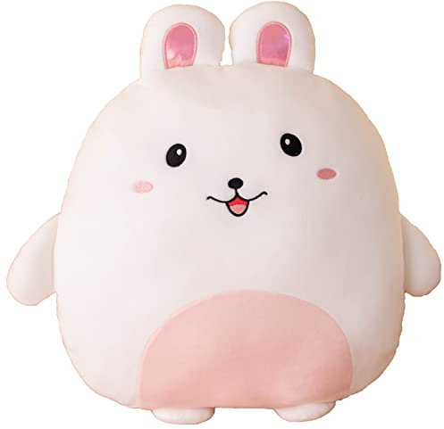 40 cm kuschelig weicher Hase Plüsch umarmendes Kissen Nettes weißes Kaninchen Stofftier Plüschtiere Spielzeug Hase Kaninchen Kinder Stofftiere Plüschtiere Geschenk für Geburtstag, Valentinstag