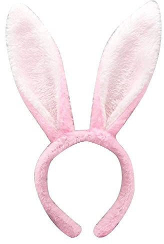 1Pcs nettes Kaninchen-Ohr-Plüsch-Haar-Band-Maskerade-Halloween-Party Requisiten Cosplay Anime flaumige Nette Headwear Kaninchen-Ohr-Haarbänder