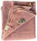 Lilano, Leichte Merino/Seide Ringel Babydecke, 70% Wolle (KBA), 30% Seide, 210Gr./m² (Rot Geringelt)