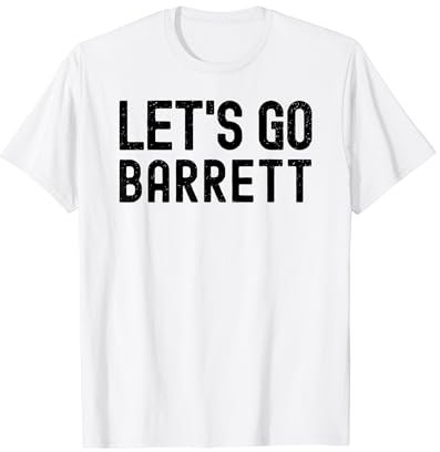 Lets Go Haarspange Name personalisiert Männer Jungen Geburtstag T-Shirt