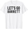 Lets Go Haarspange Name personalisiert Männer Jungen Geburtstag T-Shirt