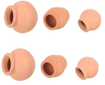 BESPORTBLE 12 STK Mini-daumenpflanzer Kleine Terrakotta-blumentöpfe Puppenhaus-blumentopf Mini-pflanzgefäß Kleine Blumenbehälter Blumendekor Kinderzimmer Töpfe Ton Keramik Büro Anlage Bonsai