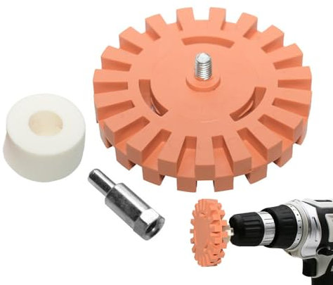 Werkzeug zum Entfernen von Nadelstreifen, Radierer zum Entfernen von Aufklebern,Auto-Reparatur-Werkzeug, pneumatische Scheibe | Aufkleber-Entferner, Radkleber, pneumatischer Radiergummi, Gummi-Werkzeu