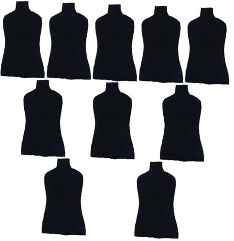 iplusmile 10stücke Damen Mannequin Oberkörper Baumwollbezug Elastischer Stoff Für Schaufensterpuppen Für Kleidung Schmuckpräsentation Fotografie Pflegeleicht Strapazierfähig