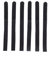 Housoutil Lot De 100 Attaches De Câbles Noires Pour Pc Ordinateur Chaîne Stéréo Garage