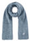 CODELLO Damen Schal Strickschal aus Rippstrick (blau)