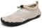 Mishansha Badeschuhe Herren Damen Wasserschuhe Atmungsaktive Schnell Trocknend Schwimmschuhe rutschfeste Leicht Barfußschuhe fur Männer Frauen, Khaki, 38 EU