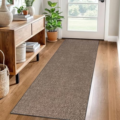 Teppich Läufer Flur Küche rutschfest Küchenteppich 70 x 250 cm Waschbar Küchenläufer Flurteppich Fußmatte Flur Runner Teppiche Korridor Teppich Eingangsteppich Lang Teppichläufer für Entryway Küche
