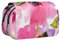 YXDVPALNE Aquarell Blumen Rosa Fuchsie Doppeltes Clamshell-Stifteetui, tragbares Bleistiftetui mit Reißverschluss