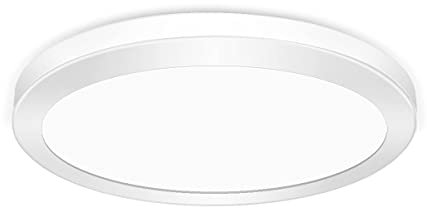 EXTRASTAR Plafonnier LED, Lampe Plafond 12W 1080LM Blanc Naturel Lampe de Plafond LED Ø17.5 Moderne Mince Rond 4200K Applicable à Salle de Chambre, Cuisine, Salon, Balcon, Couloir, etc