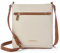 BOSTANTEN Umhängetasche Damen Mittelgroß, PU Leder Crossbody Schultertasche, Umhänge Tasche Handtasche Damen Umhängetasche Elegant Beige Braun