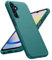 FNTCASE for Samsung A25 5G Phone Case: Dual Layer Shockproof Drop Protection - Galaxy Military Grade Protective Cover Rugged Matte Heavy Duty Slim TPU - Green
