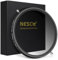 NESCL Nano-X PRO 58 mm True Color Variable ND Filter ND2-32 (1-5 Stops) & CPL Filter Polfilter 2-in-1 Multifunktionaler Graufilter