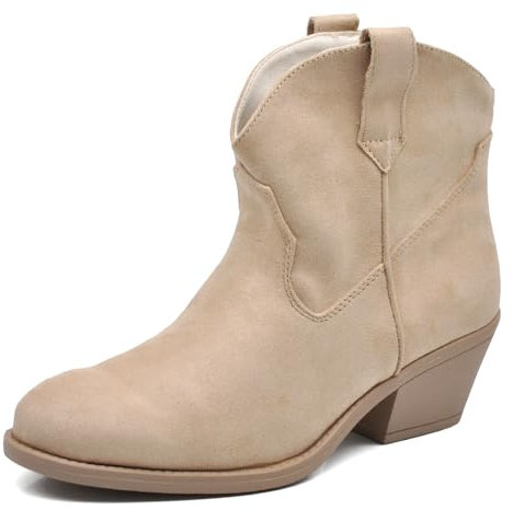 IF Fashion Scarpe da Donna Stivali Stivaletti Camperos MP661 beige N.40