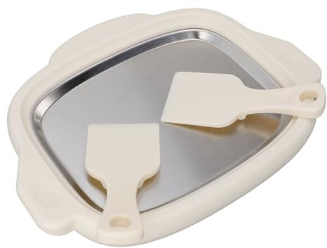 Gelatiera Istantanea, Gelatiera Arrotolata in Acciaio Inossidabile con 2 Pale, Perfetta per Servire Gelato Morbido, Gelato Allo Yogurt Gelato, Gelato Fai da Te Fatto in Casa