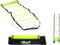 22YardsPro Sports Training Ladder Running Football Agility Steps In Carry Bag 2,4,6,8,Metre Seperately (4 Metre)