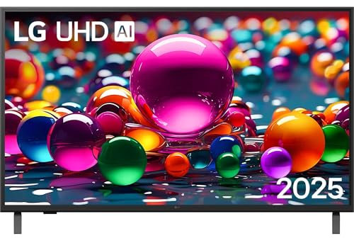 UA75006LA 55-Inch 4K Ultra HD Smart TV - (WebOS 25 Platform, alpha 7 AI Processor 4K Gen8, Game Optimiser & ALLM, HDR Multi-Format, Game Optimiser)