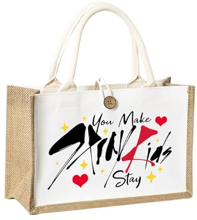 WlsqDE Anime Tasche, Anime Handtasche Mädchen, Kinder Umhängetasche | Merch Jutetasche, Aesthetic Jutebeutel, Geburtstags Geschenke für Fans