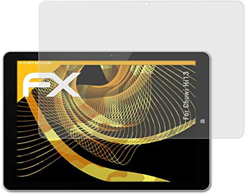 atFoliX Panzerfolie kompatibel mit Chuwi Hi13 Schutzfolie, entspiegelnde und stoßdämpfende FX Folie (2X)