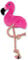 Beco Recycled Soft Dog Toy, Fernando the Flamingo - Medium,Pink