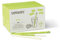 Sorbos - Pailles comestibles saveurs citron vert. Durable, emballé individuellement, sans allergène, sans gluten, 100% biodégradable (lot de 200)