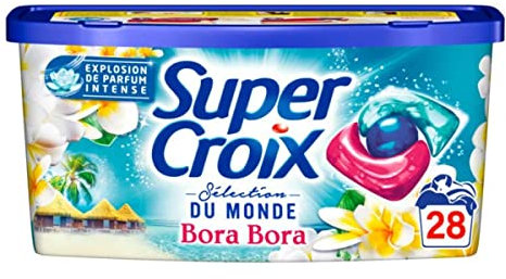 Super Croix Lessive Capsule Bora Bora Energisant x28