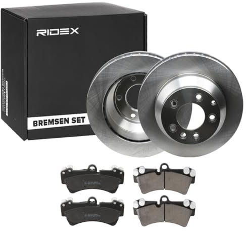 RIDEX 3405B1481 Bremsenset Vorne Belüftet 329,7mm - Bremsen Set mit Bremsscheiben und Bremsbeläge Satz