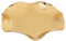 Frutero Dorado, 19,8x18cm Acero Inoxidable Galvanoplastia Manual Cuenco de Fruta Dorado, para Frutas, Dulces, Postres