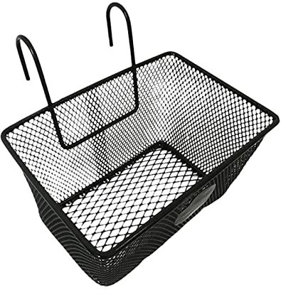 Qianly Wire Bike Basket Hanging Detachable, Retro, Large Classic, Carry Storage Case Shopper Front for Shopping Riding Cycling Outdoor