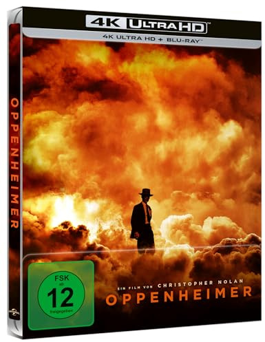 Oppenheimer - Limited Steelbook [4K UHD] + [Blu-ray 2D]