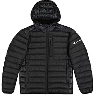 Champion Herren Legacy Outdoor (220340) - Wr Light Nylon Cirè 35gr Small Script Logo Hooded Jacke