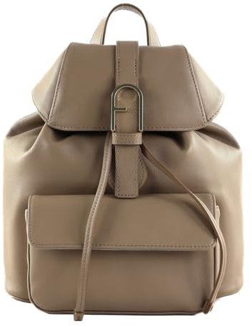 Furla Flow Backpack S Greige