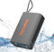 PEICHENG Speaker, Portable Wireless Bluetooth Speakers, Waterproof Loud Stereo Sound with RGB Lights TWS Long Playtime for Home/Party/Outdoor, Electronic Gadgets, 1PCS (Steel Grey)