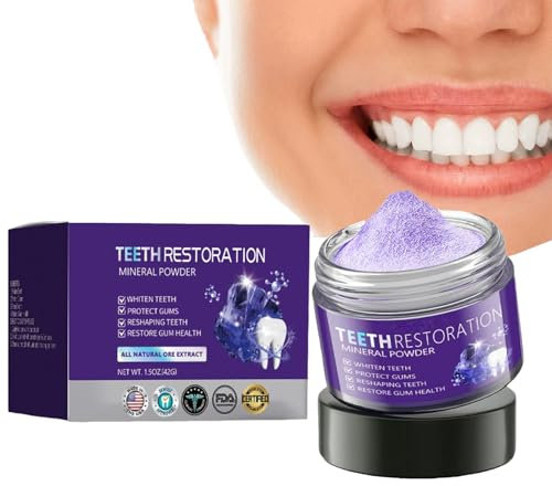 Polvo Mineral de Restauración Dental,Polvo Mineral para Dientes,Reparación Dental Polvo Mineral,Polvo Mineral Blanqueador,Polvo Mineral de Dientes,Polvo Mineral para Blanquear los Dientes