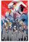 Poster, Motiv: DARLING in The FRANXX Zero Two, Anime-Poster, dekoratives Leinwandposter, Wandkunst, Dekor, Wohnzimmer, modernes Familienschlafzimmer-Poster, 30 x 45 cm, ungerahmter Stil