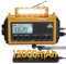 Roxicosly Wind Up Radio,12000mAh Rechargeable Hand Crank Solar Radio with Torch & Reading Lamp, Portable AM/FM/SW Radio with USB Phone Charger, SOS Alarm, IPX6 for Camping Hiking Emergency (Yellow)