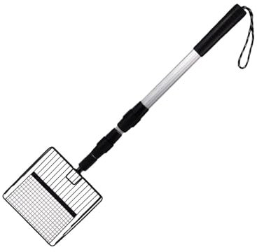 Dehnbarer Hühnerstall-Rechen, Reinigungssand, Strohhalm und Bettwäsche, verstellbare Kotschaufel und Schmutztrenner