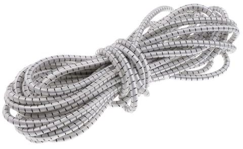 rongweiwang Hochwertiges Bungee Seil und Stretchseil aus Latex für Boote, Trampoline und zur Gepäckbefestigung, elastisches Bungee Seil, Springseil