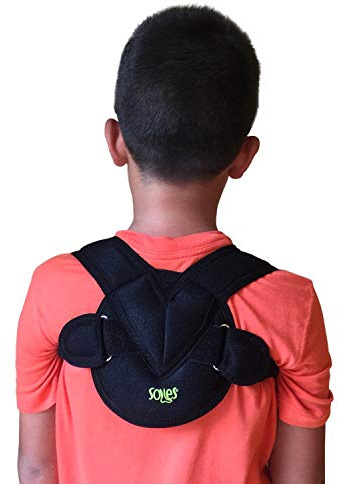 SOLES Clavicula Bandage Einstellbarer, flexibel, atmungsaktive Neopren - Unisex - Clavicula Bandage für Schlüsselbein Verletzungen (Pädiatrisch)