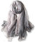 YFZYT Plain Farbe Schal Chiffon Stola Scarves in verschiedenen Farben, Leichtgewicht Damen Schal für Alltag und Muttertagsgeschenke - Farbverlauf Farbe#6