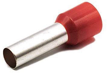 Hilpress Aderendhülsen 35mm² lang rot Hülse 25mm isoliert 35mm2 35,00 L 50 Stück
