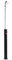 vidaXL Solar-Gartendusche, Schwarz, 214,9 cm, 2,1 Gal