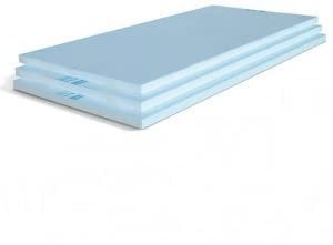 ITALFROM - Panneaux isolants thermiques pour intérieur en polystyrène extrudé fritté (XPS) Panneaux isolés pour toiture, toit, mur en polystyrène (pack de 5, 125 x 60 x 4 cm)