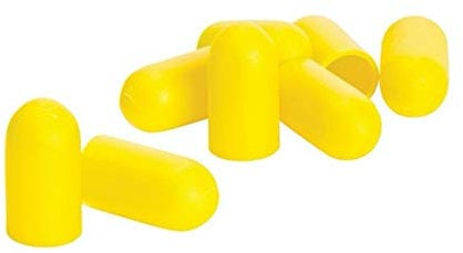 Scaffold Clamp Fitting Caps 12mm Thread Protectors - Site Safety Yellow (25)